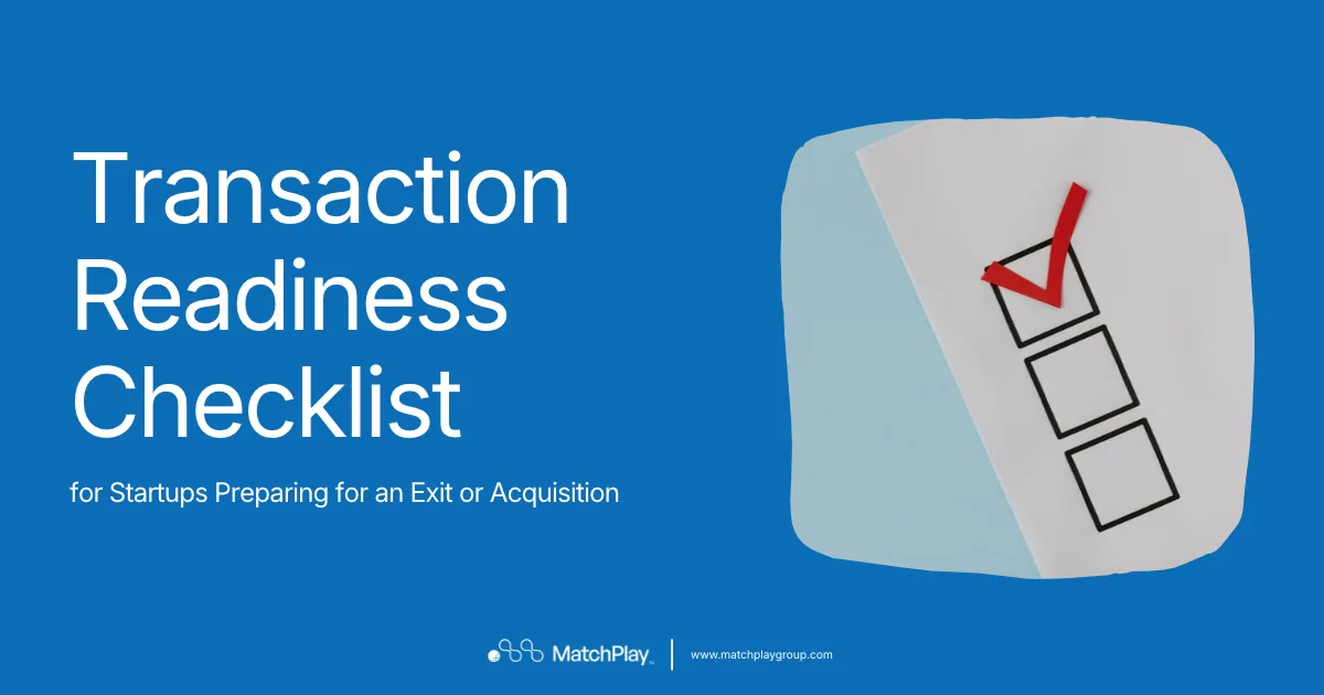 Transaction Readiness Checklist